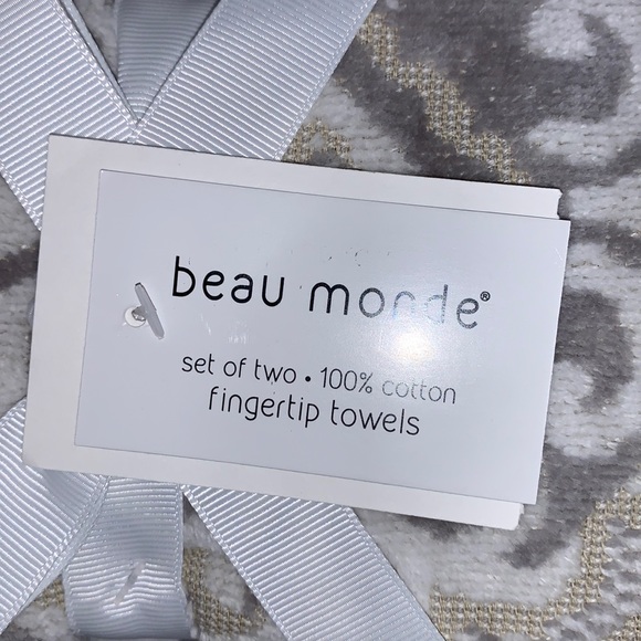 beau monde Bath Beau Monde Towel Set Bath Hand Fingertip 6piece